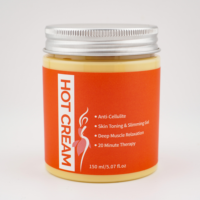 Crème Amincissante Bio Naturelle Chauffante Brûle-Graisse Best-Seller pour la Taille et le Ventre, Élimination de la Cellulite, Raffermissante et Tonifiante Musculaire