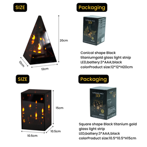 Luces <span class=keywords><strong>de</strong></span> Cementerio al por Mayor, Espejo Infinito 3D <span class=keywords><strong>de</strong></span> Cristal, Lámpara <span class=keywords><strong>de</strong></span> Cementerio LED Impermeable para el Día <span class=keywords><strong>de</strong></span> Todos los Santos - Product Image 2