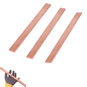 Plaque de cuivre rouge 99,9 % pur non allié Chine 1 pièce épaisseur 1 mm/5 mm 2x25x250 mm sans allongement sans résistance ultime - Product Image 2