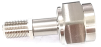 Adaptador RF de 11 GHz, 1.3 VSWR, N50Ohm Hembra a 75Ohm Macho |   N50K-F75J |   Transformador de Impedancia de 1000V con Resistencia a la Tensión de 1000M