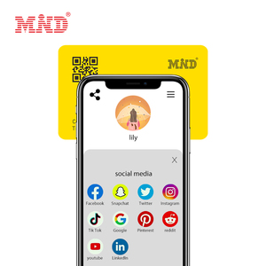 Hot-bán sản phẩm nhựa tùy chỉnh cảm ứng đi thẻ kinh doanh với NFC chip - Product Image 4