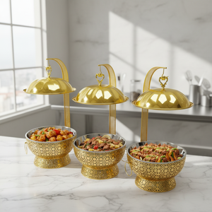 8l יוקרה נירוסטה צלחת צ 'אפינג סט מלון תנור חימום & אחזקה ציוד אחזקה - Product Image 1