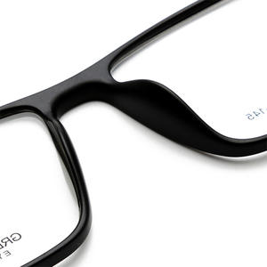 กรอบแว่นตาทรงสี่เหลี่ยมขนาดใหญ่สีเทาแจ็ค 70002 แบบเต็มขอบ สำหรับทุกเพศ เปลี่ยนเลนส์ได้ สำหรับผู้ใหญ่ มีสไตล์ - Product Image 2