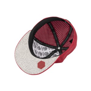 Gorra Ajustada Impermeable con Tecnología de Perforación Láser de Secado Rápido, Color Rojo, para Adultos, Personalizada en China, Marca TCAP - Product Image 6