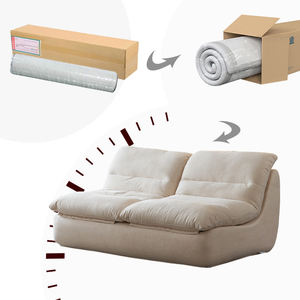 Ensemble de canapés modulaires de luxe compressés pour salon, vente directe usine Foshan, canapé compressé sous vide moderne - Product Image 4