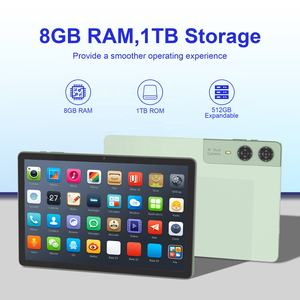 C idea OEM 10.95 Inch green Android 15 Tablet PC High-Performance Quad-Core with 8GB 1TB <b>Storage</b> for Entertainment - Product Image 2