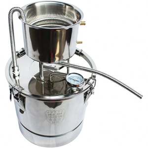 Petit équipement de distillation domestique en acier inoxydable pour alcool, vin blanc, vin rouge, vin de riz – Matériel de brassage et de distillation de vin - Product Image 2