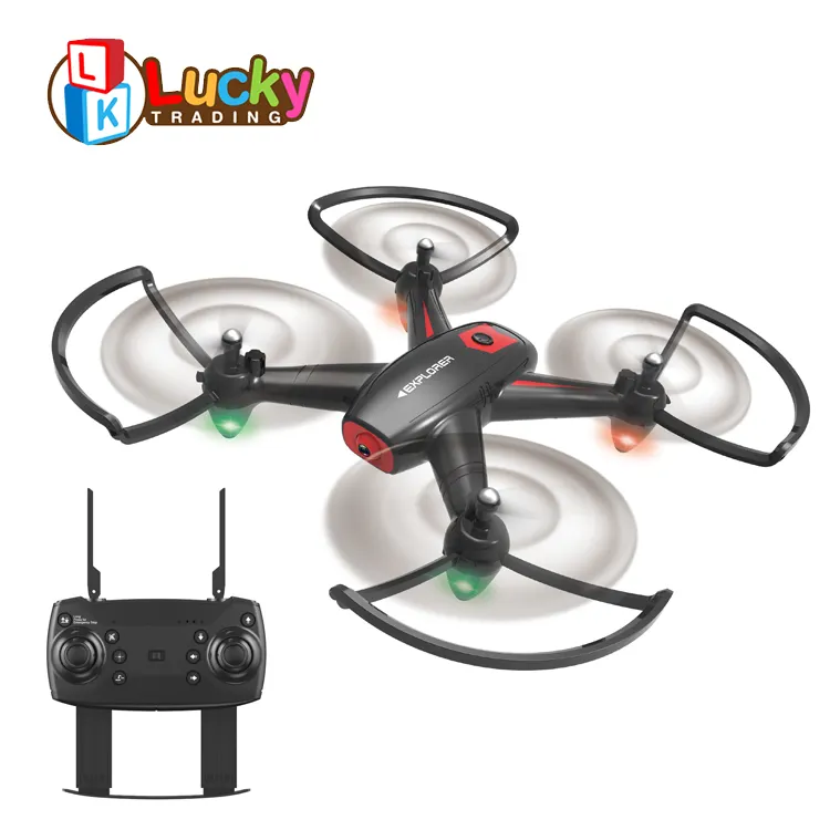 New Arrival 2.4G 4 Channels Radio Control RC Drone Camera Drone for Outdoor/Indoor Playing for Kids