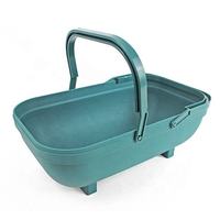 Panier de jardin classique en plastique pour fleurs/plantes vertes