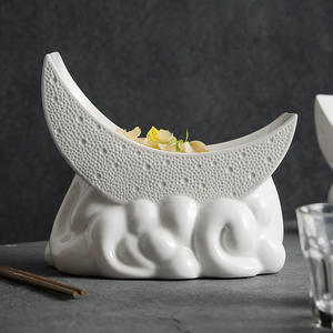 Nuevo plato de cerámica PARA CENA, platos fríos, Pasta, fruta, ensalada, Sushi, aperitivos, postre dulce, bandeja para servir, mostrar platos, vajilla para restaurante - Product Image 3