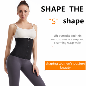 Ceinture de sudation amincissante personnalisée avec logo pour <span class=keywords><strong>femme</strong></span> – Gaine de sudation effet sauna pour la perte de poids et l'entraînement - Product Image 2