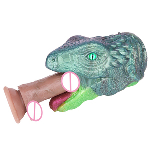 Nuovo Masturbatore Maschile <span class=keywords><strong>a</strong></span> Forma di Coccodrillo, Serie Animali, Esperienza Realistica di Fantasia - Product Image 3