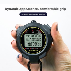 <span class=keywords><strong>Chronomètre</strong></span> numérique professionnel multi-canaux étanche pour la natation, la course à pied, l'athlétisme, l'entraînement et le fitness - Product Image 1