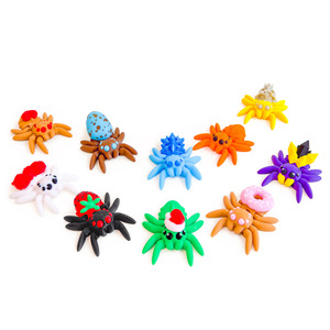 Juguete Promocional, Araña Impresa en 3D, Adorno Popular con Articulaciones Móviles para Micro-paisajes DIY - Product Image 5