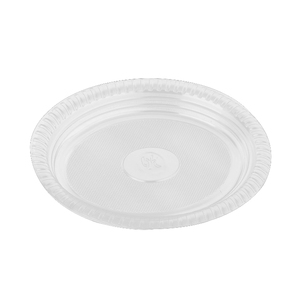 Disposable Plastic Party Plate Eco Friendly for Restaurant Plastic Plate Round Custom Plates 5 6 7 8 9 10inch