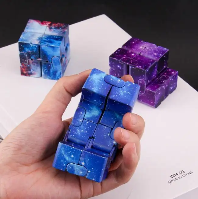 Pt Giá Rẻ Giá Galaxy Tím Fidget Cube Chống Căng Thẳng Sáng Tạo Ma Thuật Hình Khối Đồ Chơi Cho Trẻ Em Và Người Lớn Fidget Spinner Fidget Cube