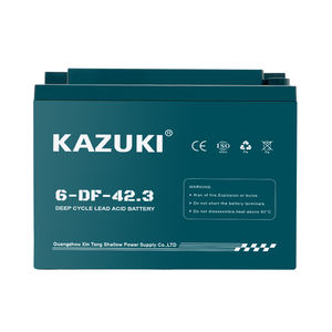 Batería Recargable Sellada <span class=keywords><strong>Kazuki</strong></span> 12V 6-DF-42.3Ah |   Alta Potencia para Triciclos Eléctricos, Carritos de Golf, Sillas de Ruedas Eléctricas |   1500 - Product Image 2