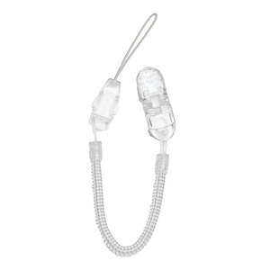 100% per uso alimentare in PVC per ciuccio a catena n morsetto per ciuccio per bambini - Product Image 3