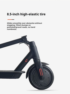 Trottinette électrique pour adultes, pliable, deux roues, moteur sans balais, design étanche, longue durée de vie de la batterie, cadre en alliage d'aluminium, puissance 350W - Product Image 5