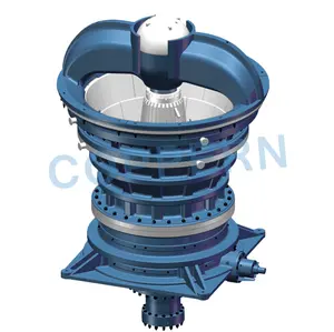Sistema automatico di alta qualità frantoio per pietre rotatorio frantoio macchine minerarie per la vendita