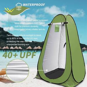 Outdoor Open Changing Room <b>Portable</b> Camping Toilet Popup <b>Shower</b> Tent Waterproof Four-Season Quick Automatic Opening Foldable - Product Image 3