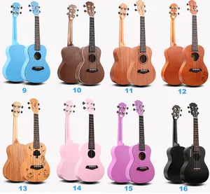 21 "23" 26 "Vollholz Porzellan Ukulele, Schnitzen Großhandel Ukulele