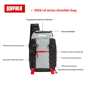 <span class=keywords><strong>Rapala</strong></span> CDPRO 7L 13.5L 18L 16L Riñonera Multifuncional Impermeable para <span class=keywords><strong>Señuelos</strong></span> y Pesca en el Mar, Equipo de Pesca al Aire Libre - Product Image 4