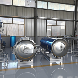 معقم الطعام الأوتوماتيكي بالكامل معدات التعقيم بالبخار - Product Image 3