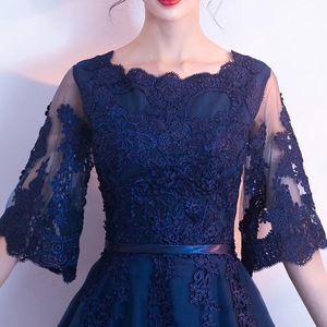 ชุดแต่งงานไซส์ใหญ่สำหรับผู้หญิงอวบอ้วน ช่วยพรางหุ่น ดูสง่างาม ไซส์พลัส สำหรับงานเลี้ยงประจำปี กระโปรงยาว รองรับน้ำหนักได้ถึง 100 กก. - Product Image 3