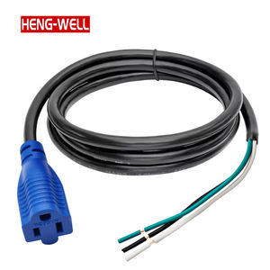 Para UL Listed USA <span class=keywords><strong>16</strong></span> <span class=keywords><strong>AWG</strong></span> NEMA 5-15R <span class=keywords><strong>Cable</strong></span> de fuente de alimentación 13 Amps <span class=keywords><strong>Cable</strong></span> de extensión de extremo abierto para oficina/hogar para uso en computadora - Product Image 1