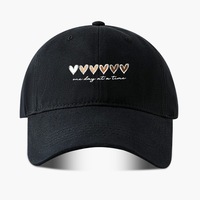 Gorra de Béisbol Unisex de 6 Paneles, Poliéster/Algodón Oxford, Diseño de Letras Bordadas, Ajustable, Transpirable, con Logotipo Personalizado