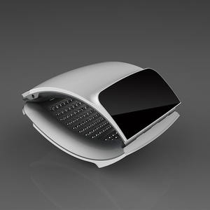 เครื่องวิเคราะห์สภาพผิวแบบพกพา ผลิตจากสแตนเลส ใช้เทคโนโลยีไมโครเคอร์เรนท์ วิเคราะห์สภาพผิว ปรับปรุงการรักษา - Product Image 2