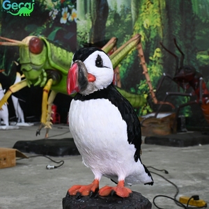 Modelo de Animal Animatrónico de Tamaño Real de Animal de la Selva, Gaviota Simulada para Decoración de Espacios Comerciales - Product Image 1