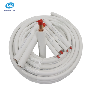 Tube en cuivre isolé pour <span class=keywords><strong>climatiseur</strong></span>, tuyau en cuivre 99,99 % cuivre <span class=keywords><strong>pur</strong></span>, résistant aux hautes températures, pour <span class=keywords><strong>climatiseur</strong></span> - Product Image 4