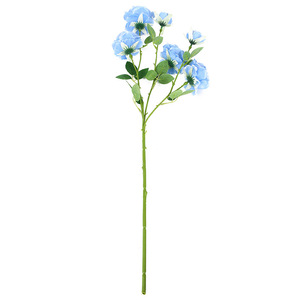 Ramo de Rosas Artificiales de Seda, 6 Cabezas, Perfumadas, Decoración para Bodas y Hogar, Multicolor - Product Image 5