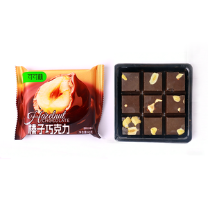Barras <span class=keywords><strong>de</strong></span> Chocolate Negro Compuesto Halal <span class=keywords><strong>al</strong></span> <span class=keywords><strong>por</strong></span> <span class=keywords><strong>Mayor</strong></span> OEM/ODM, Dulces <span class=keywords><strong>de</strong></span> Chocolate con Manteca <span class=keywords><strong>de</strong></span> Cacao, Relleno <span class=keywords><strong>de</strong></span> Nueces Crujientes, Bocadillos <span class=keywords><strong>de</strong></span> Chocolate con Avellanas - Product Image 1