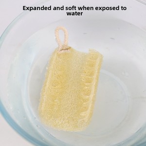 Esponja de Luffa Natural Ecológica Zenidoo para Lavar Platos, Estropajo de Cocina de 7*11cm con Más del 80% de Contenido de Ingredientes Activos - Product Image 2