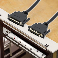 Adaptateur 18 paires torsadées 36 broches mâle à demi-pitch CN36, blindé, âme en cuivre, gaine PBT/PVC