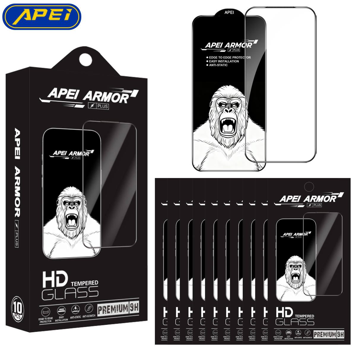 Vetro APEI ARMOR Plus HD+ESD*1