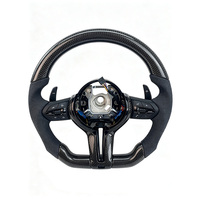 Volant en cuir perforé en fibre de carbone CS M Sport, directement de l'usine, pour BMW F36 F30 F10 F15 F20 F22 F25 F32 M3 M5 E46 E60 E70