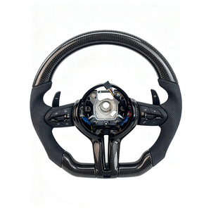 Volante Deportivo <span class=keywords><strong>CS</strong></span> M de Fibra de Carbono y Cuero Perforado, Directo de Fábrica, para <span class=keywords><strong>BMW</strong></span> F36 F30 F10 F15 F20 F22 F25 F32 <span class=keywords><strong>M3</strong></span> M5 <span class=keywords><strong>E46</strong></span> E60 E70 - Product Image 1