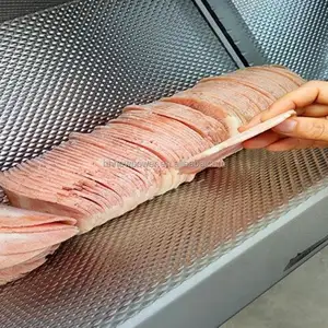 Factory Price High Efficiency Meat Slicer Cutting Machine Commercial Fish Chicken Bacon Rib Ham Steak Slice