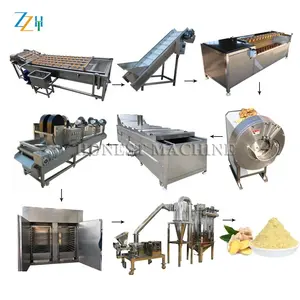 Fournisseur professionnel Machine de fabrication de poudre de gingembre/rectifieuse de gingembre/ligne de production de poudre de gingembre