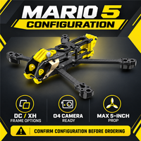 SpeedyBee Mario 5 Châssis FPV 5 pouces DC XH Double Géométrie O4 VTX Numérique T300 Fibre de Carbone Bras 6mm Châssis 23-31mm CE/FCC