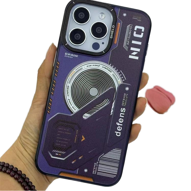 AilesTecca for iPhone 16 Pro Max Case Matte 3 in 1 Magnetic Charging for IPhones 15 Plus Lens Protection Shockproof Case Covers