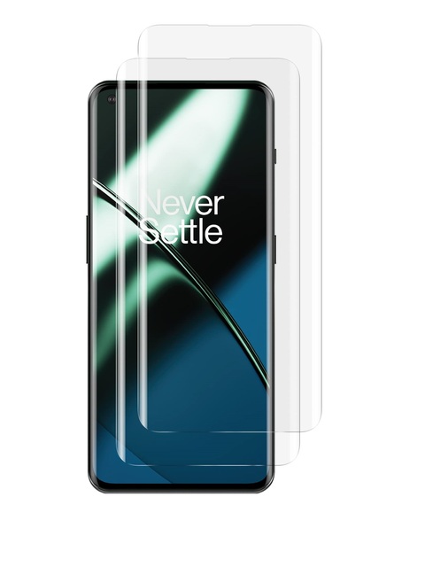Ultra-HD Screen Protector for Oneplus 11 10 Pro Plus Bubble Free Fingerprint Support Easy Install Full Tempered Glass Shield