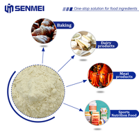 Isolat de protéines de soja de haute qualité en poudre, 90% concentré, prix d'usine chinois, additif alimentaire
