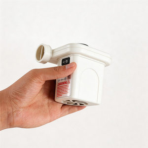 Pompe à air électrique portable <span class=keywords><strong>avec</strong></span> personnalisation multicolore, gonflage <span class=keywords><strong>et</strong></span> dégonflage rapides, pompe AC pour matelas pneumatiques <span class=keywords><strong>et</strong></span> flotteurs de <span class=keywords><strong>piscine</strong></span> - Product Image 6