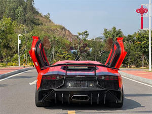 Parachoques trasero de fibra de carbono para coche amborghini ventado 700 L720, alerón de faldón lateral - Product Image 6