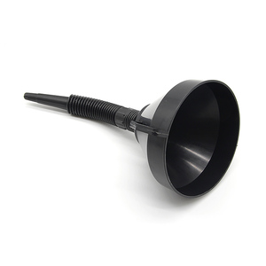 Entonnoir en plastique à gaz à large ouverture avec poignée Grand entonnoir de voiture pour usage automobile Filtre à mailles amovible pour changement de mazout d'eau - Product Image 6